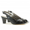 Sandales femme 1204 vernis noir