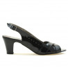 Sandales femme 1204 vernis noir