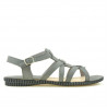 Sandales femme 595 gris
