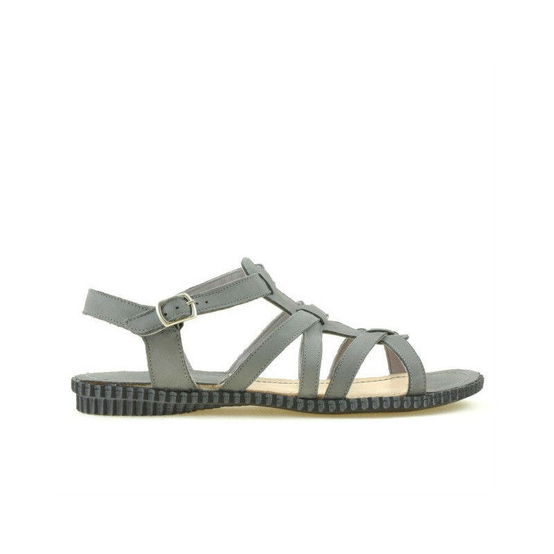 Sandales femme 595 gris