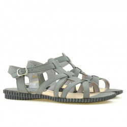 Sandales femme 595 gris