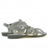 Sandales femme 595 gris