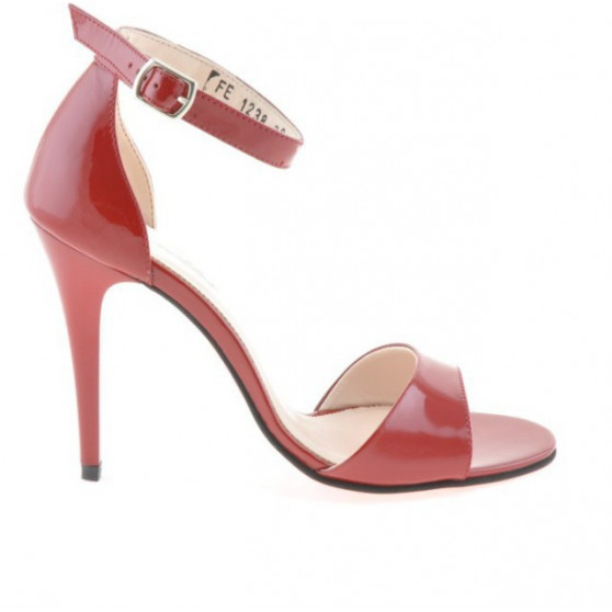 Sandales femme 1238 verni rouge Sandales femme 1238 verni rouge