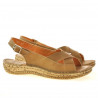 Sandales femme 507 marron ciré