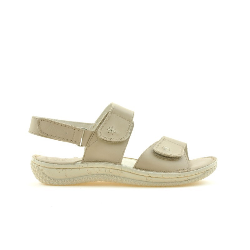 Sandales femme 518 beige