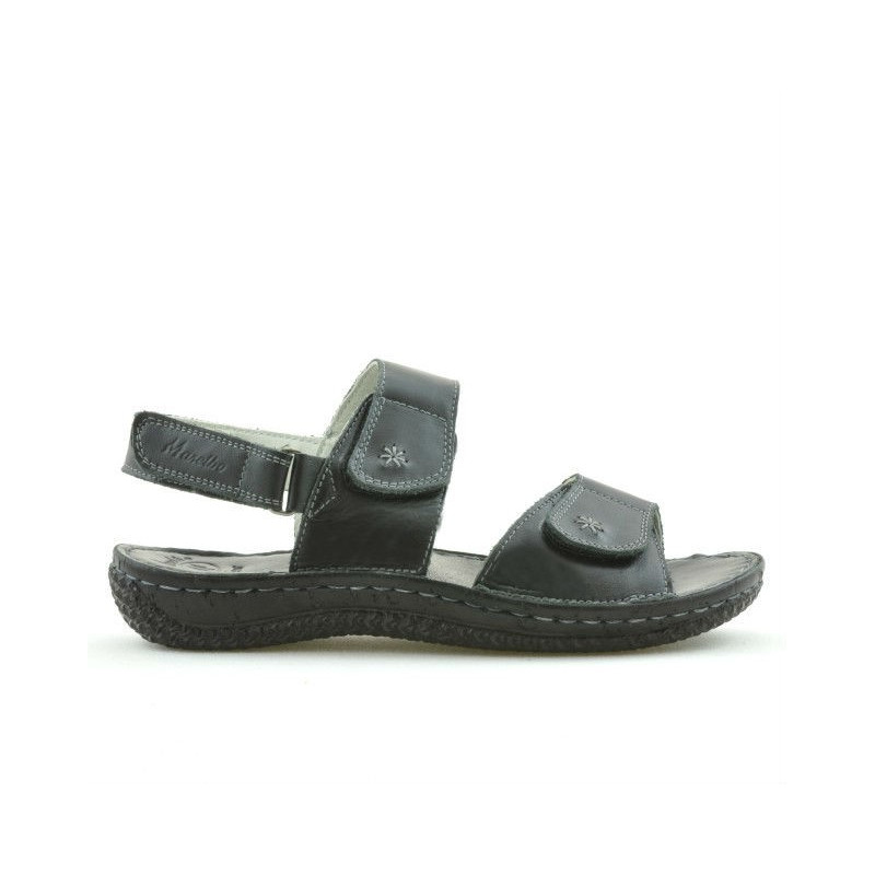 Sandales femme 518 noir
