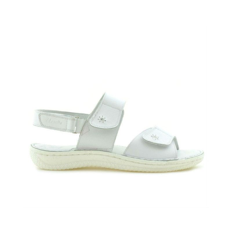 Sandales femme 518 blanc