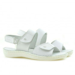 Sandales femme 518 blanc