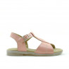 Sandales enfants petits 40c laqué rose