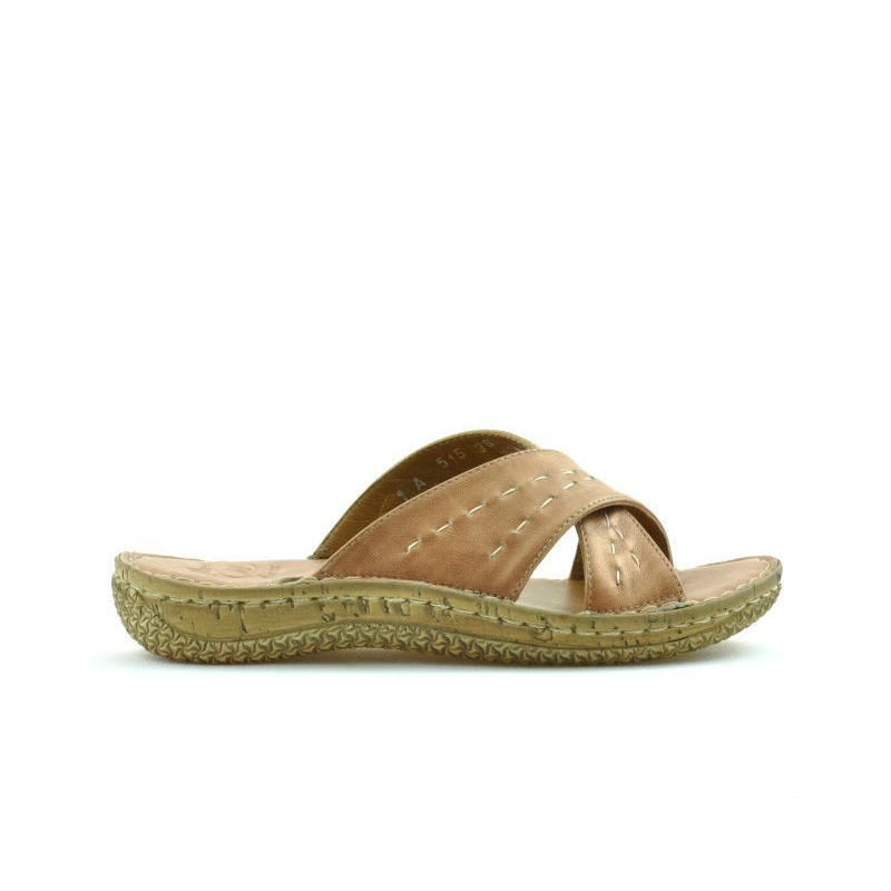 Sandales femme 515 doré