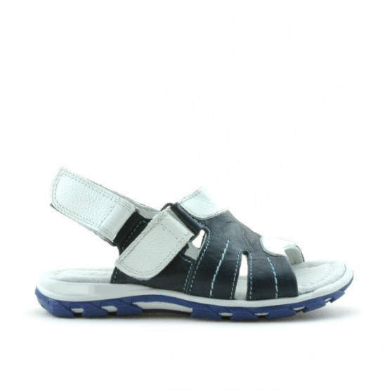Sandales enfants petits 41c indigo+blanc Sandales enfants petits 41c indigo+blanc