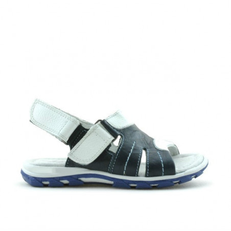 Sandales enfants petits 41c indigo+blanc