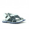 Sandales enfants petits 41c indigo+blanc