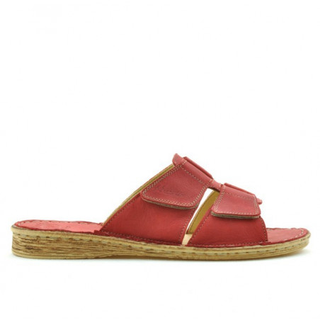 Sandales femme 510 rouge corail