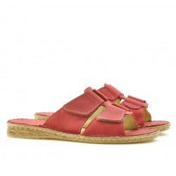 Sandales femme 510 rouge corail