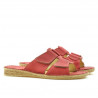 Sandales femme 510 rouge corail