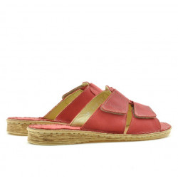 Sandales femme 510 rouge corail
