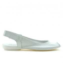 Sandales femme 583 blanc