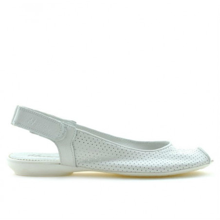 Sandales femme 583 blanc