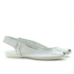 Sandales femme 583 blanc