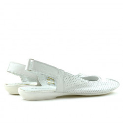 Sandales femme 583 blanc