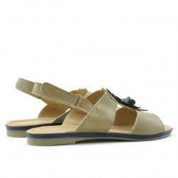 Sandales femme 5009 marron+indigo
