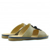 Sandales femme 5008 marron+indigo