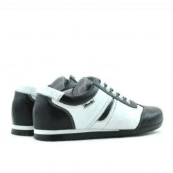 Chaussures enfants 136 noir+blanc