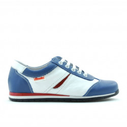 Chaussures enfants 136 bleu+blanc