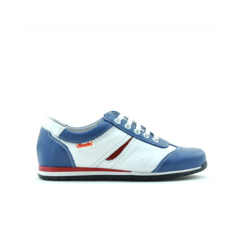 Chaussures enfants 136 bleu+blanc