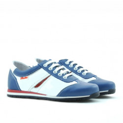 Chaussures enfants 136 bleu+blanc