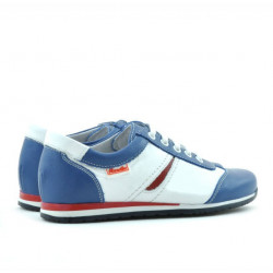 Chaussures enfants 136 bleu+blanc
