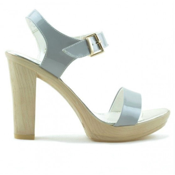 Sandales femme 5022 vernis gris Sandales femme 5022 vernis gris