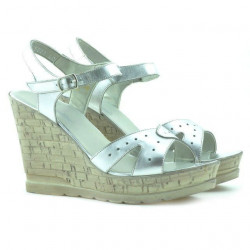Sandales femme 5021 argenté