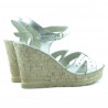 Sandales femme 5021 argenté