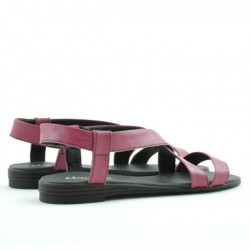 Sandales femme 5010 rose framboise
