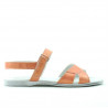 Sandales femme 5012 saumon