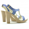 Sandales femme 5018 bleu nacré