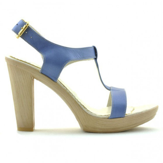 Sandales femme 5018 bleu nacré