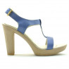 Sandales femme 5018 bleu nacré