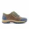 Chaussures enfants 137 indigo+marron