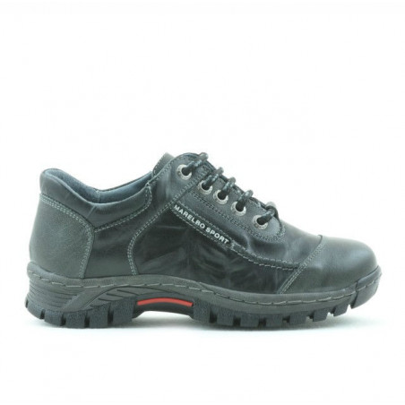 Chaussures enfants 137 noir+gris