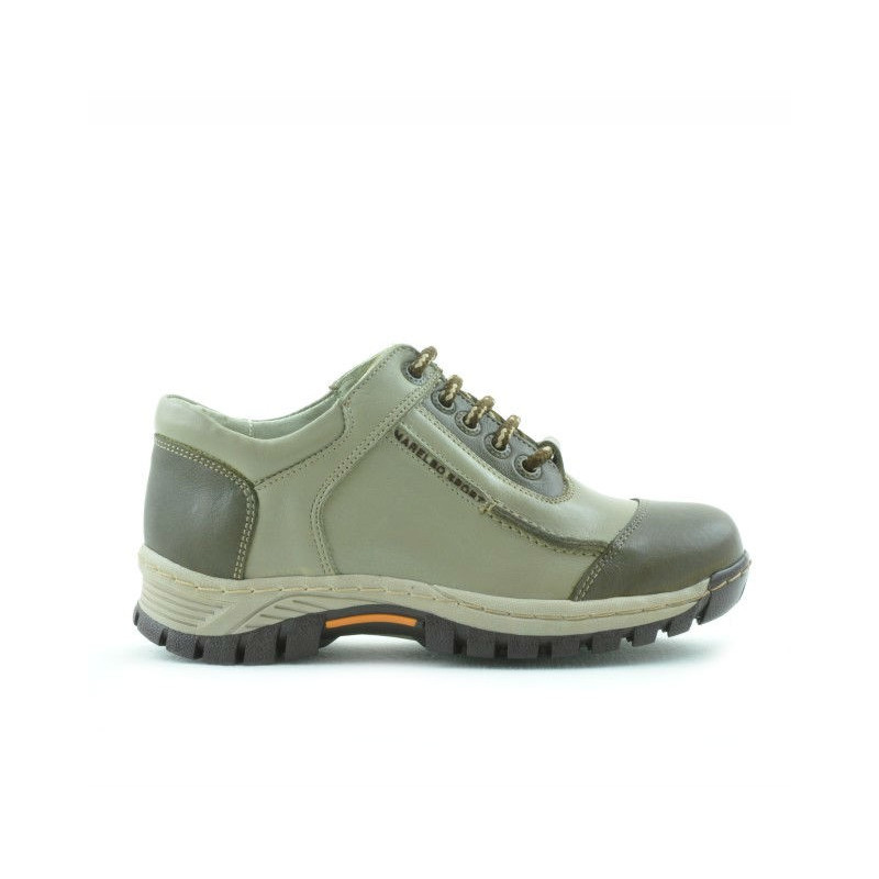 Chaussures enfants 137 kaki+beige