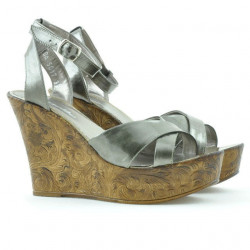 Sandales femme 5017 vernis cuivré