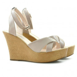 Sandales femme 5017 vernis nude