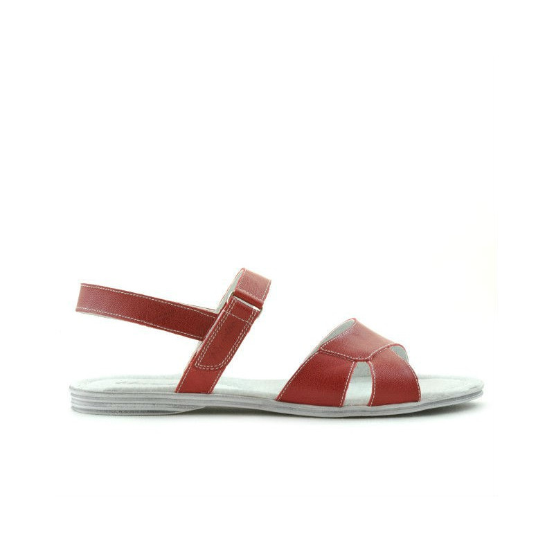 Sandales femme 5012 rouge
