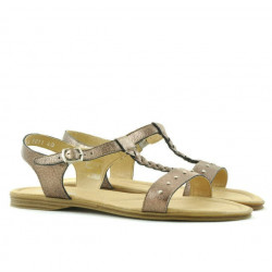 Sandales femme 5011 doré