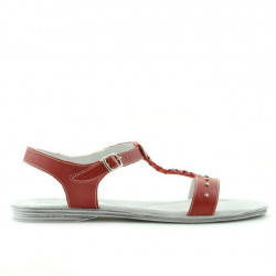 Sandales femme 5011 rouge
