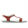 Sandales femme 5011 rouge