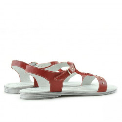 Sandales femme 5011 rouge